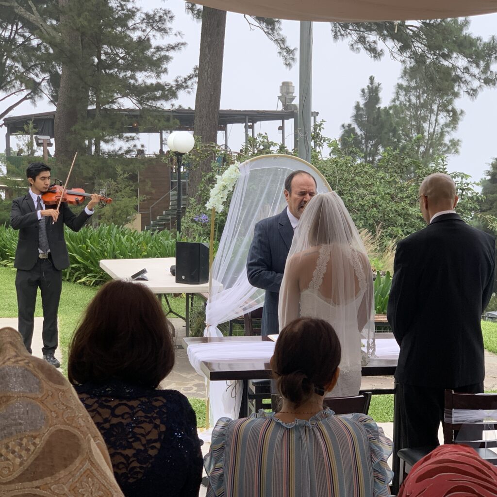 Boda en Volcán de San Salvador
